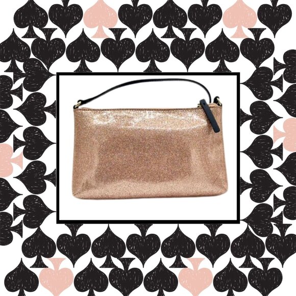 Kate Spade Mavis Street Pink Glitter Crossbody Bag - Picture 3 of 5